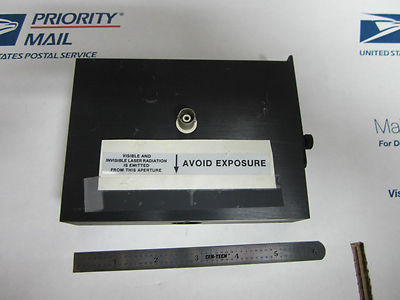 OPTISCHES GERÄT SENSOR + PRISMENBAUGRUPPE AS IS LASER OPTICS BIN#19
