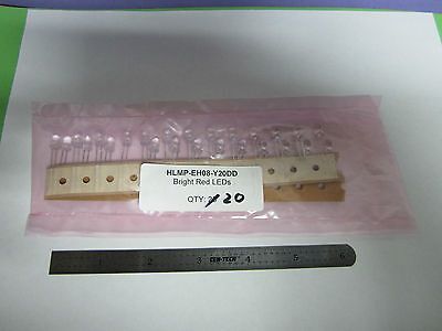 BRIGHT RED LED LED'S LOT 20 PCS #32-02