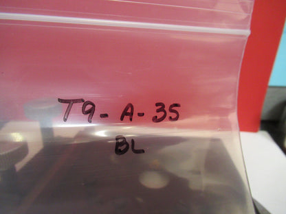 BAUSCH LOMB XY STAGE TABLE CLIPS OPTICS MICROSCOPE PART AS PICTURED T9-A-35