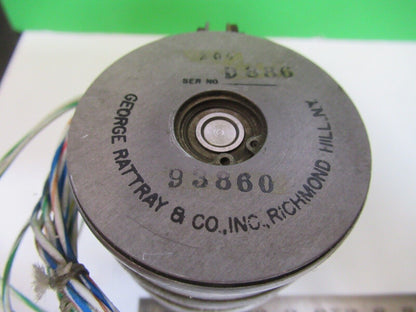 SERVO RESISTANCE GEAR GEORGE RATTRAY RHEOSTAT AS PICTURED  Q7-B-05