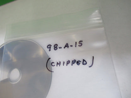 OPTICAL VARIABLE BEAM SPLITTER  [chipped] OPTICS AS PICTURED 98-A-15