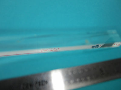 OPTISCHER SELTENER GLASSTANGSTABSTAB + LENS-LASEROPTIK WIE ABGEBILDET BIN#B6-13