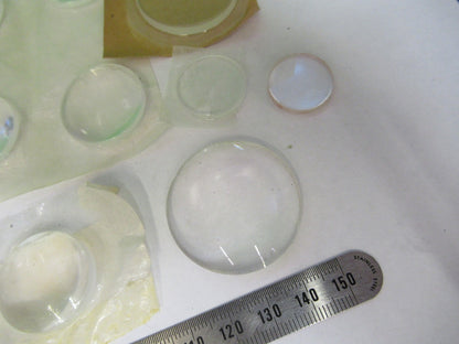 LOT OPTICAL GLASS LENSES ASSORTED LASER OPTICS NICE AS PICTURED U9-A-50