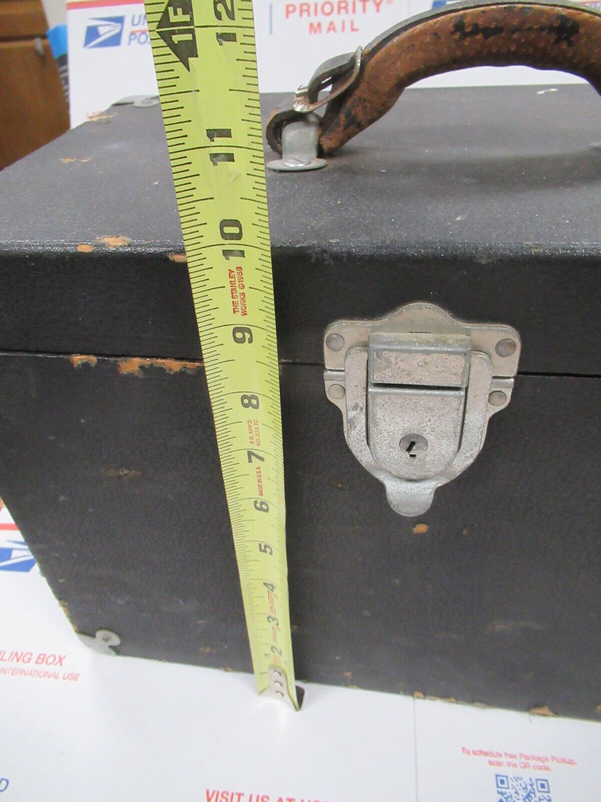 EMPTY AO SPENCER WOOD CABINET BOX MICROSCOPE PART AS PICTURED &TA-4