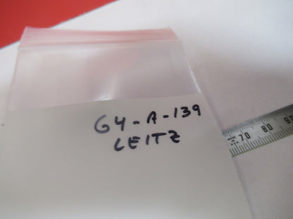LEITZ GERMANY GLASS PRISM HEAD MICROSCOPE PART OPTICS AS PICTURED #G4-A-139
