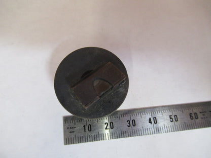 ANTIQUE BRASS ENGLAND RJ BECK chipped prism MICROSCOPE PART AS PICTURED Y2-A-71