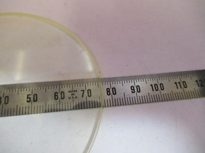 OPTICAL FLAT SPECIAL YELLOW TINT GLASS WINDOW OPTICS S4-B-61