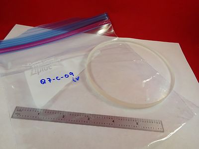 OPTISCHE GROSSE KONVEX-KONKAVLINSE MIL SPEC LASEROPTIK AS IS BIN#Q7-C-09
