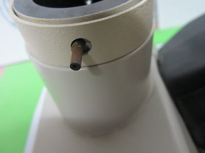 MICROSCOPE PART NIKON JAPAN TRINOCULAR HEAD OPTICS BIN#Q6-06