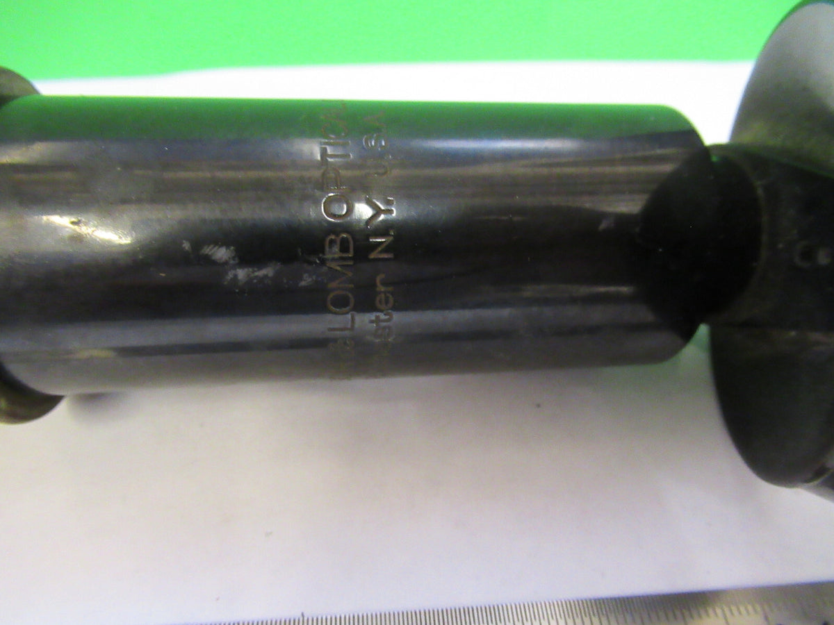 ANTIQUE BAUSCH LOMB TUBUS + NOSEPIECE MICROSCOPE PART AS PICTURED S7-A-17