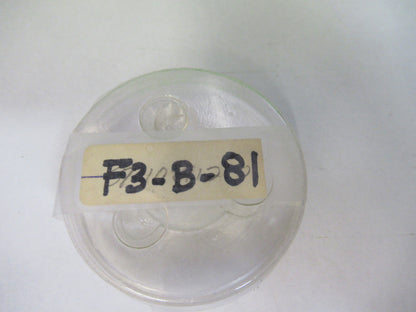 OPTICAL FLAT FUSED SILICA LASER OPTICS UNCOATED AS PICTURED &F3-B-81