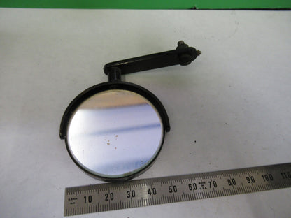 ANTIQUE BAUSCH LOMB MIRROR ASSEMBLY MICROSCOPE PART AS PICTURED X2-A-65
