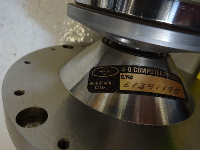 4-D COMPUTER PRECISE AIR BEARING HIGH RPM MOTOR CONTROL ROTATION AS IS #TD3-A02