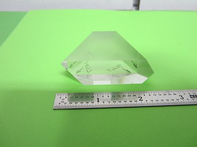 Optical Prism [small chip in edge] Laser Optics