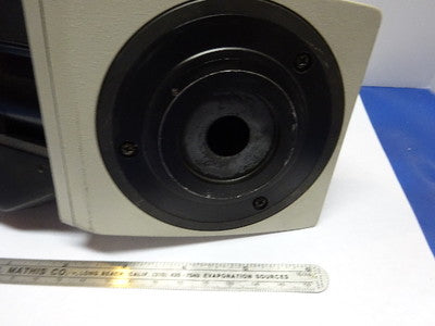 MICROSCOPE PART NIKON JAPAN HEAD TRINOCULAR OPTICS AS IS &83-25