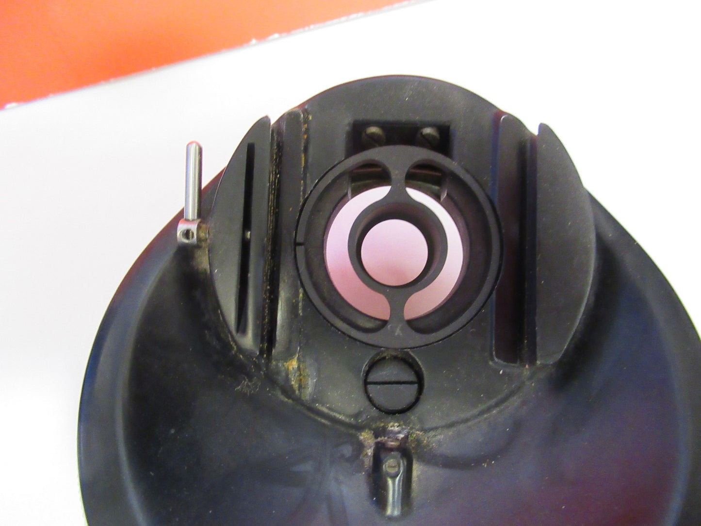 WILD SWISS HEERBRUGG NOSEPIECE EPI QUAD MICROSCOPE PART AS PICTURED V7-A-73