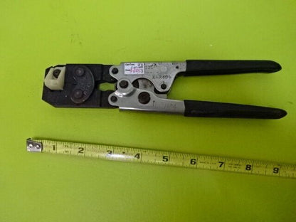 FOR PARTS ITT CANNON MAKER CRIMPING TOOL [rusty] AS IS #TA-3-8