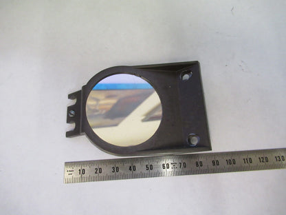 AUS JENA GERMANY FLAT MIRROR MOUNTED MICROSCOPE PART AS PICTURED V8-B-43
