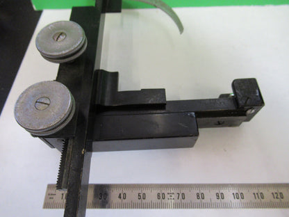 BAUSCH LOMB UNIVERSAL XY STAGE CLIPS MICROSCOPE PART AS PICTURED S1-B-97