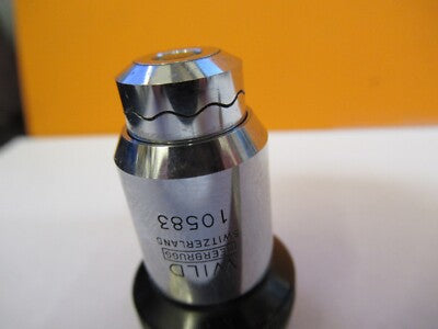 WILD SWISS 40X OBJECTIVE PH PHASE OPTICS MICROSCOPE PART AS PICTURED &8M-A-12