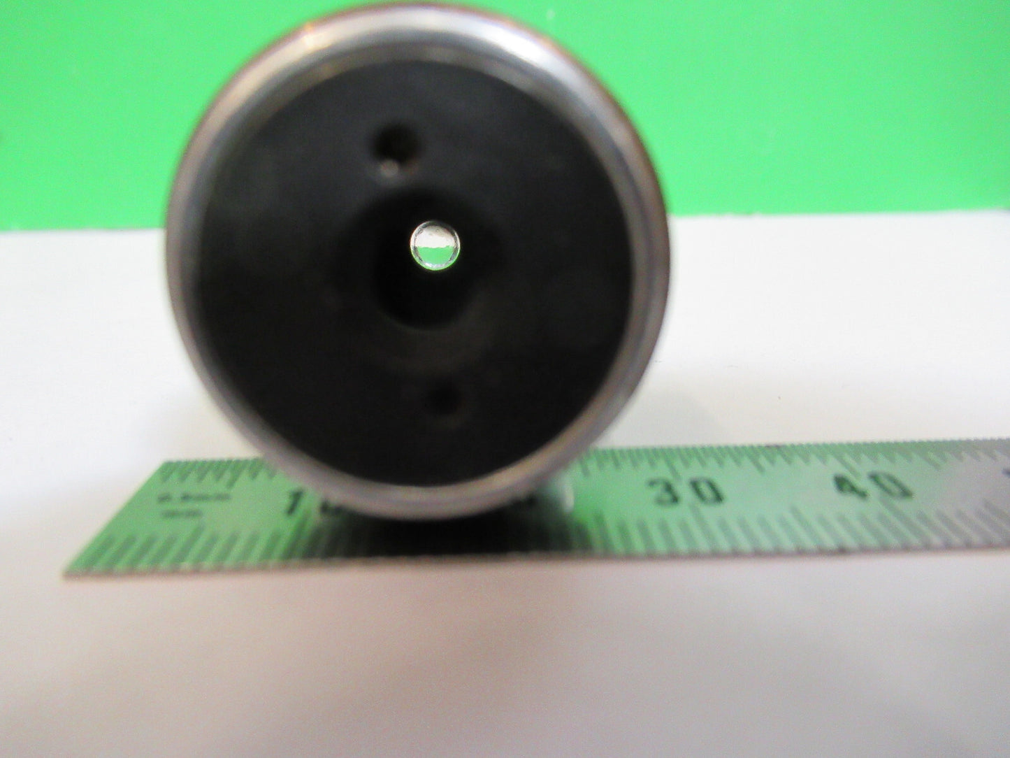 MICROSCOPE WILD HEERBRUGG SWISS OBJECTIVE 100X HI FLUOR OPTICS AS PIC S8-A-97