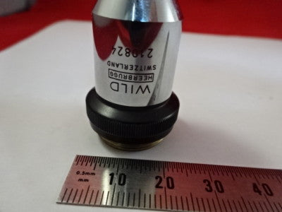 Wild Swiss 40X Ph Dark Phase Objective Microscope Part Optics