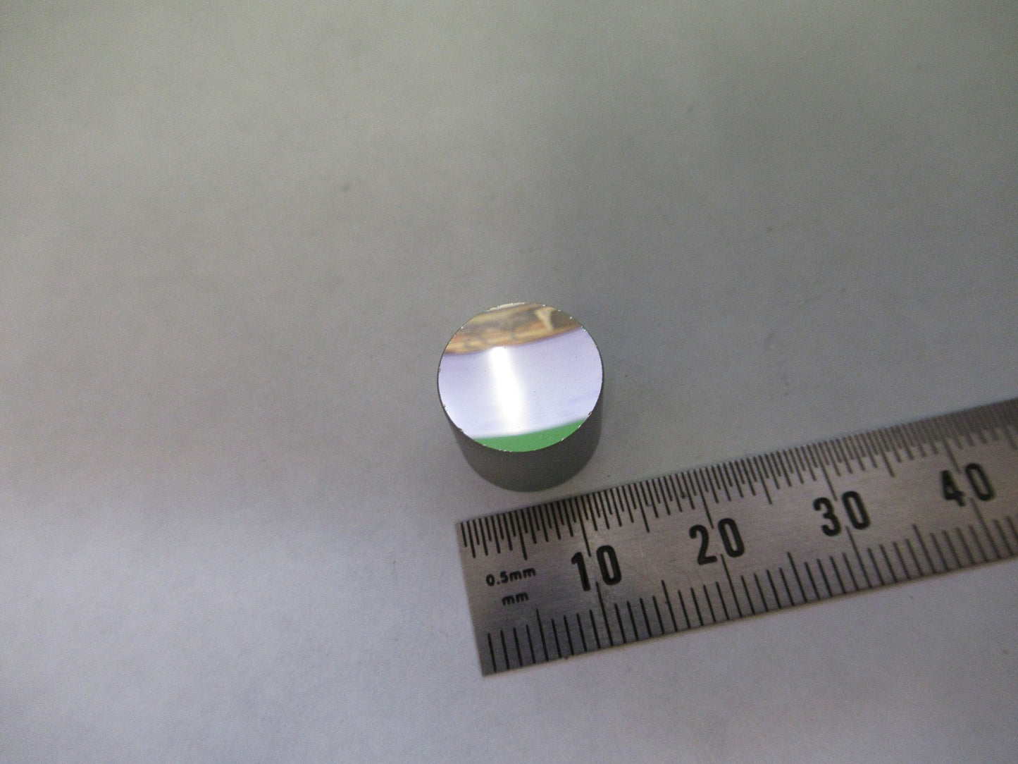 OPTICAL PYREX MIRROR CONCAVE OPTICS LASER MICROSCOPE AS PICTURED U8-A-25