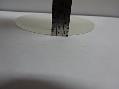 MICROSCOPE PART STAGE GLASS DULL DULL SIDES OPTICS #83-03