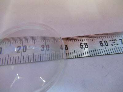 OPTICAL PLANO CONVEX PL CX DIFFUSER LENS MICROSCOPE PART AS PICTURED &Q3-B-81