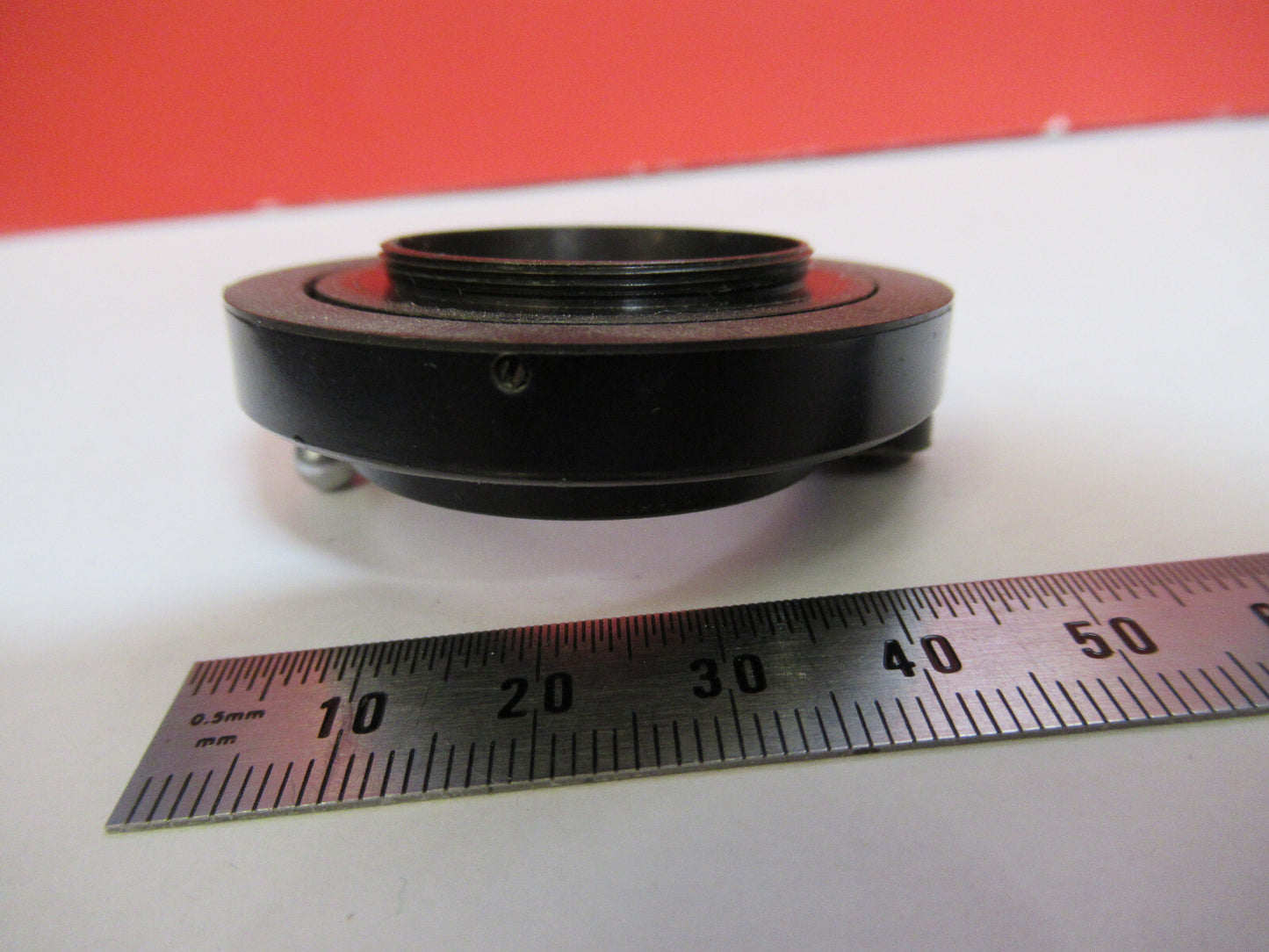 LEITZ WETZLAR GERMANY DIAPHRAGM IRIS OPTICS MICROSCOPE PART AS PICTURED T9-A-14
