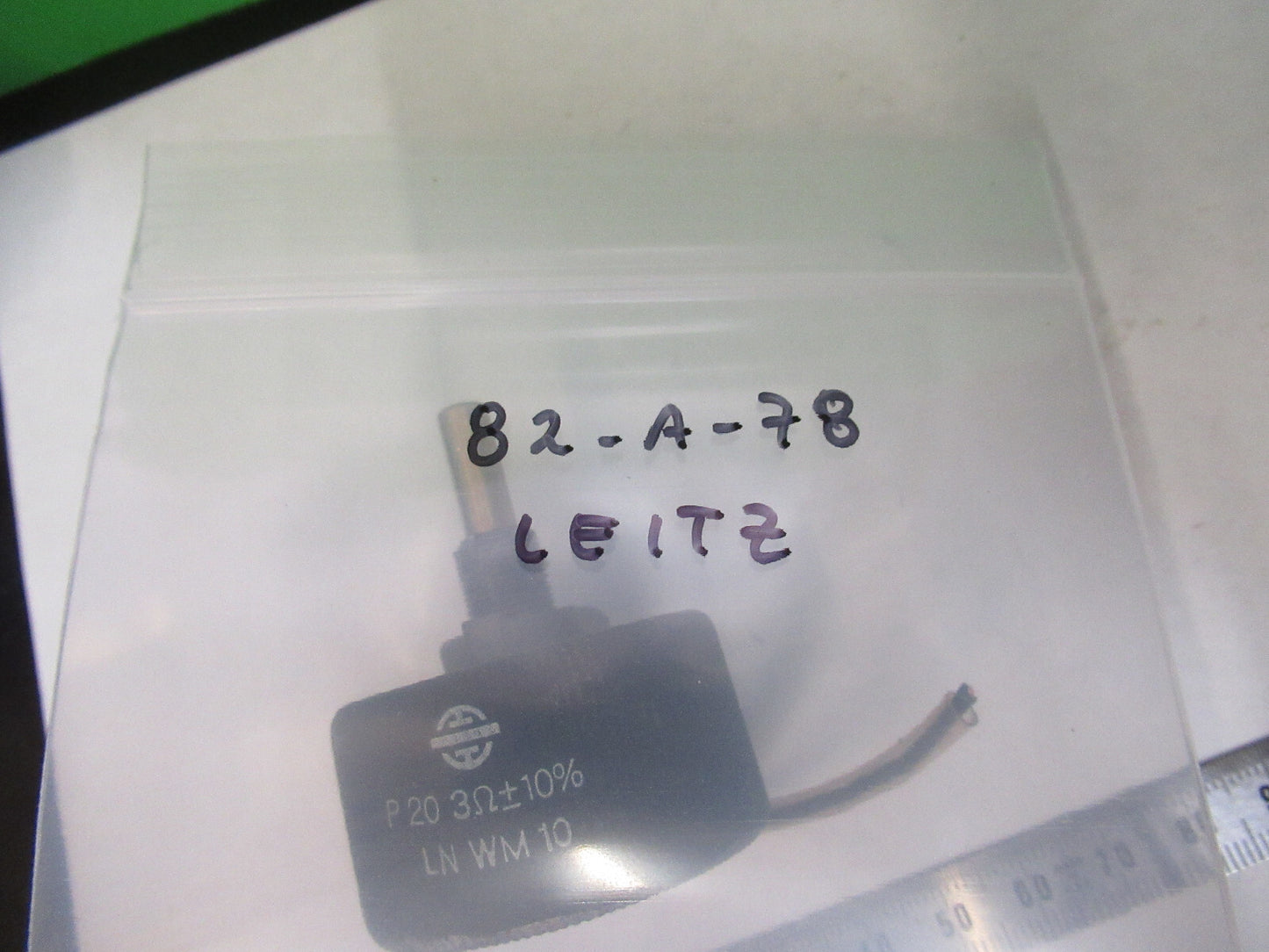 LEITZ GERMANY RHEOSTAT  DIMMER MICROSCOPE PART AS PICTURED 82-A-78