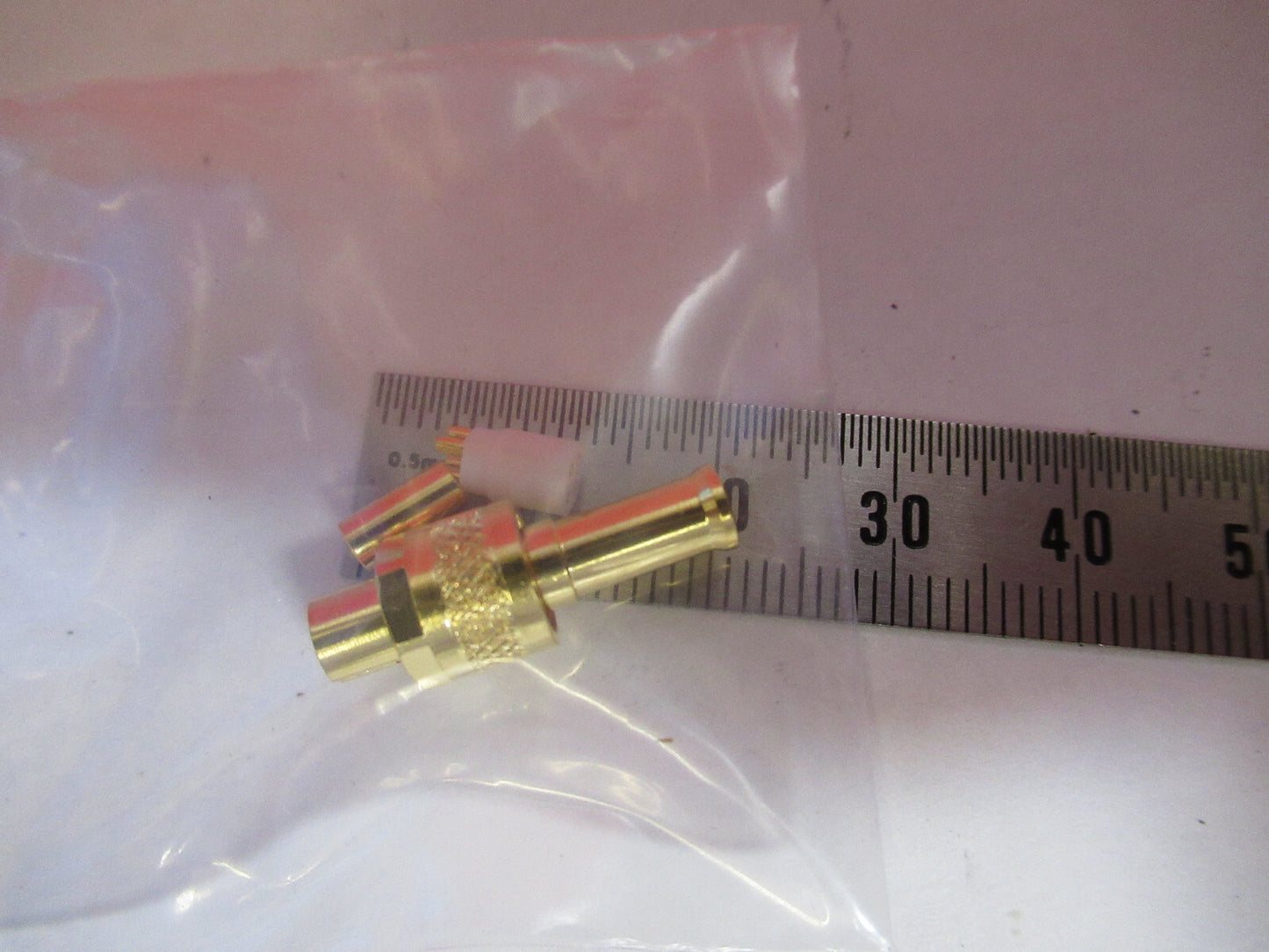 CONNECTOR 1/4-28 FOUR PINS for  TRIAXIAL CABLE SENSORS  AS PICTURED  T9-A-45