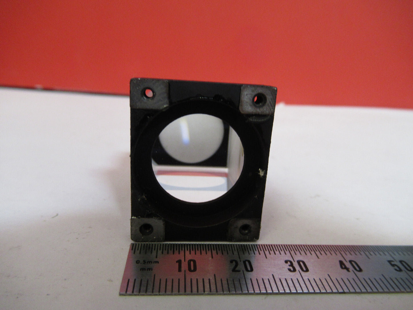 LEITZ WETZLAR GERMANY HEAD PRISM OPTICS OPTICAL MICROSCOPE PART AS PIC S4-B-89