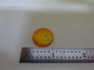 FOR PARTS OPTICAL INFRARED ZnSe stained PL-CX LENS LASER OPTICS AS IS B#4V-FL-07