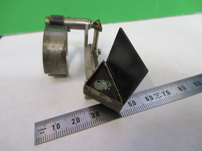 ANTIQUE NACHET PARIS OCULAR PRISM HOLDER MICROSCOPE PART AS PICTURED X2-A-29