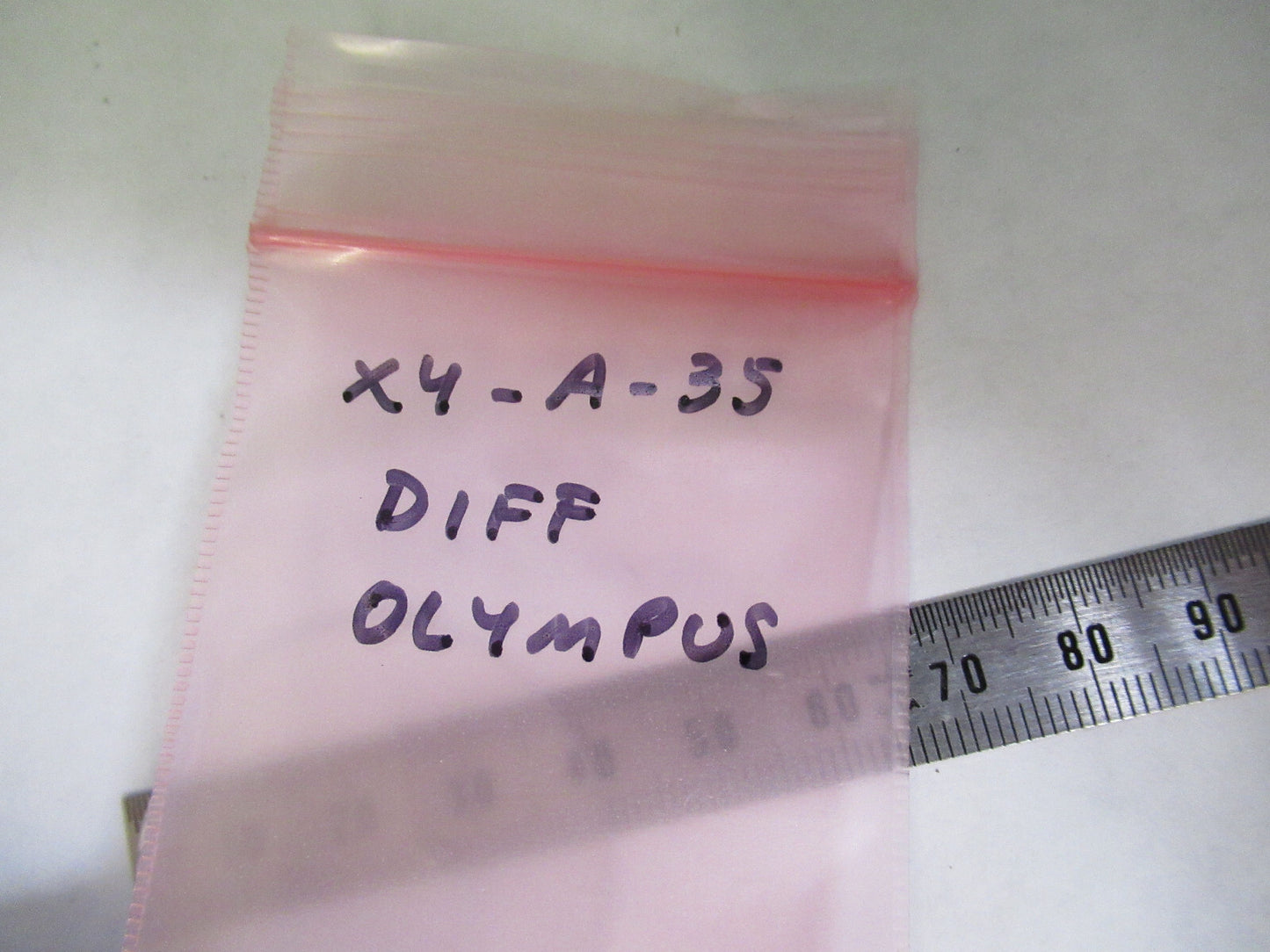 OLYMPUS JAPAN DIFFUSER GLASS FILTER OPTICS MICROSCOPE PART AS PICTURED X4-A-35