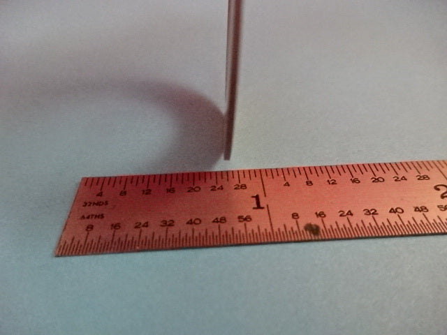 QUARTZ BLANK X-CUT GOLD PLATED for SENSOR FORCE OR PRESSURE CELL AS IS #F4-B-09