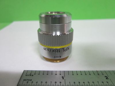 Microscope Part Objective Ernst Leitz Germany Npl 10X Infinity Optics