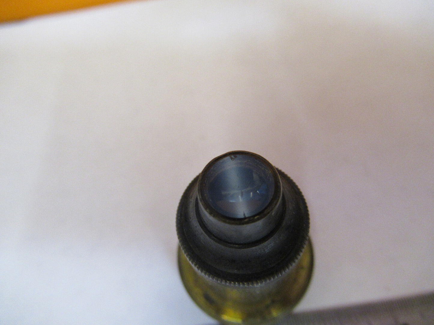 ANTIQUE SWIFT LONDON LENS BRASS OBJECTIVE MICROSCOPE AS PICTURED 47-FD-05