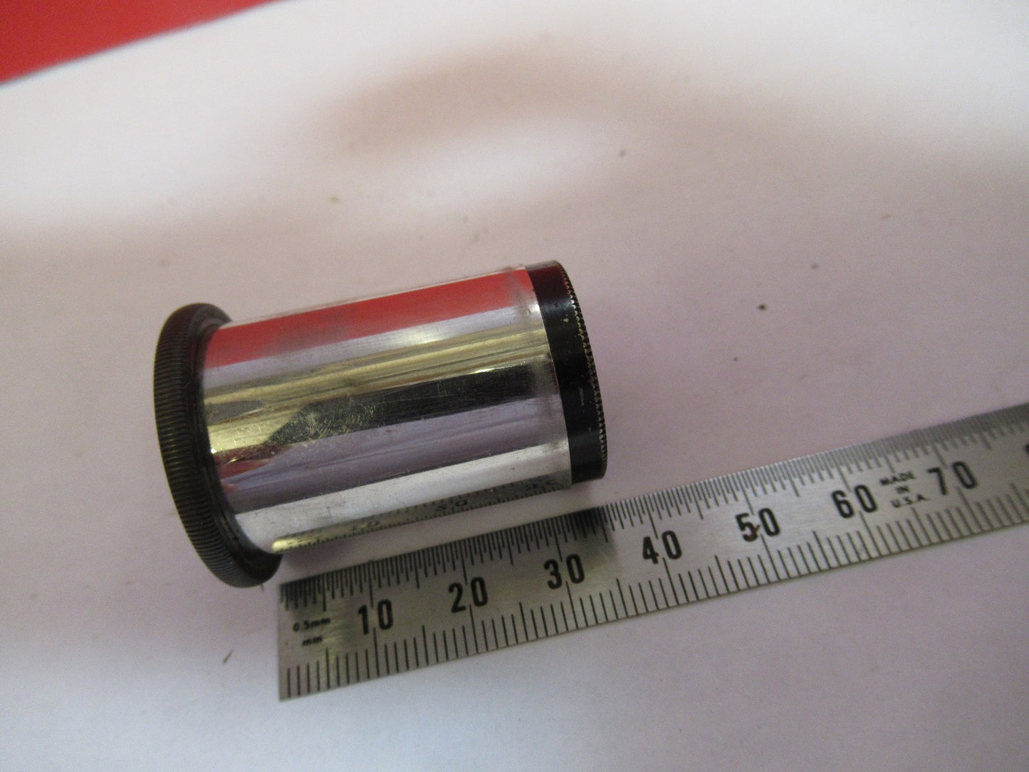 ANTIQUE LEITZ GERMANY 10X EYEPIECE OCULAR MICROSCOPE PART As Pictured V7-A-33