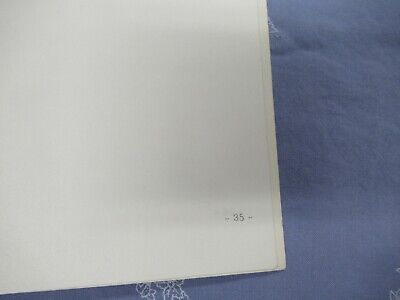 LEITZ GERMANY BROCHURE MEASURING TOOLMAKER MICROSCOPE PART AS PICTURE &A9-A-117