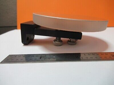 OLYMPUS JAPAN CONCAVE MOUNTED MIRROR OPTICS MICROSCOPE PART AS PICTURE &W8-A-85