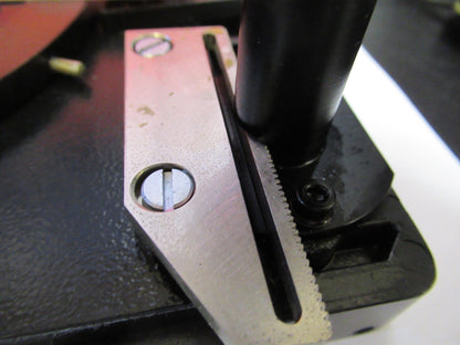 LEICA LEITZ GERMANY DMRB XY STAGE TABLE MICROSCOPE PART AS PICTURED T8-b-16