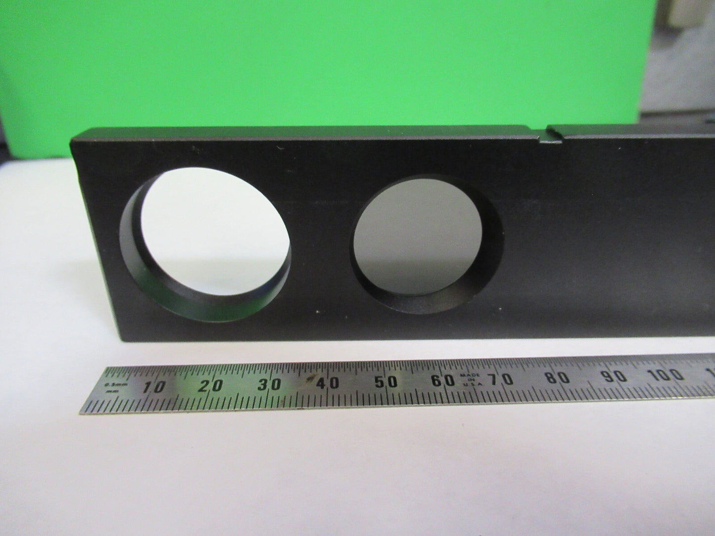 OLYMPUS JAPAN POL POLARIZER ANALYZER SLIDE MICROSCOPE PART AS PICTURED G8-A-79