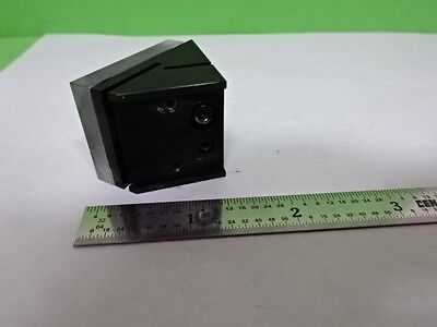 MICROSCOPE PART POLYVAR REICHERT LEICA MOUNTED MIRROR OPTICS AS IS BIN#8M-D-06