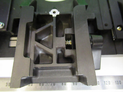 OLYMPUS JAPAN XY STAGE TABLE MICROSCOPE PART AS PICTURED T4-B-08