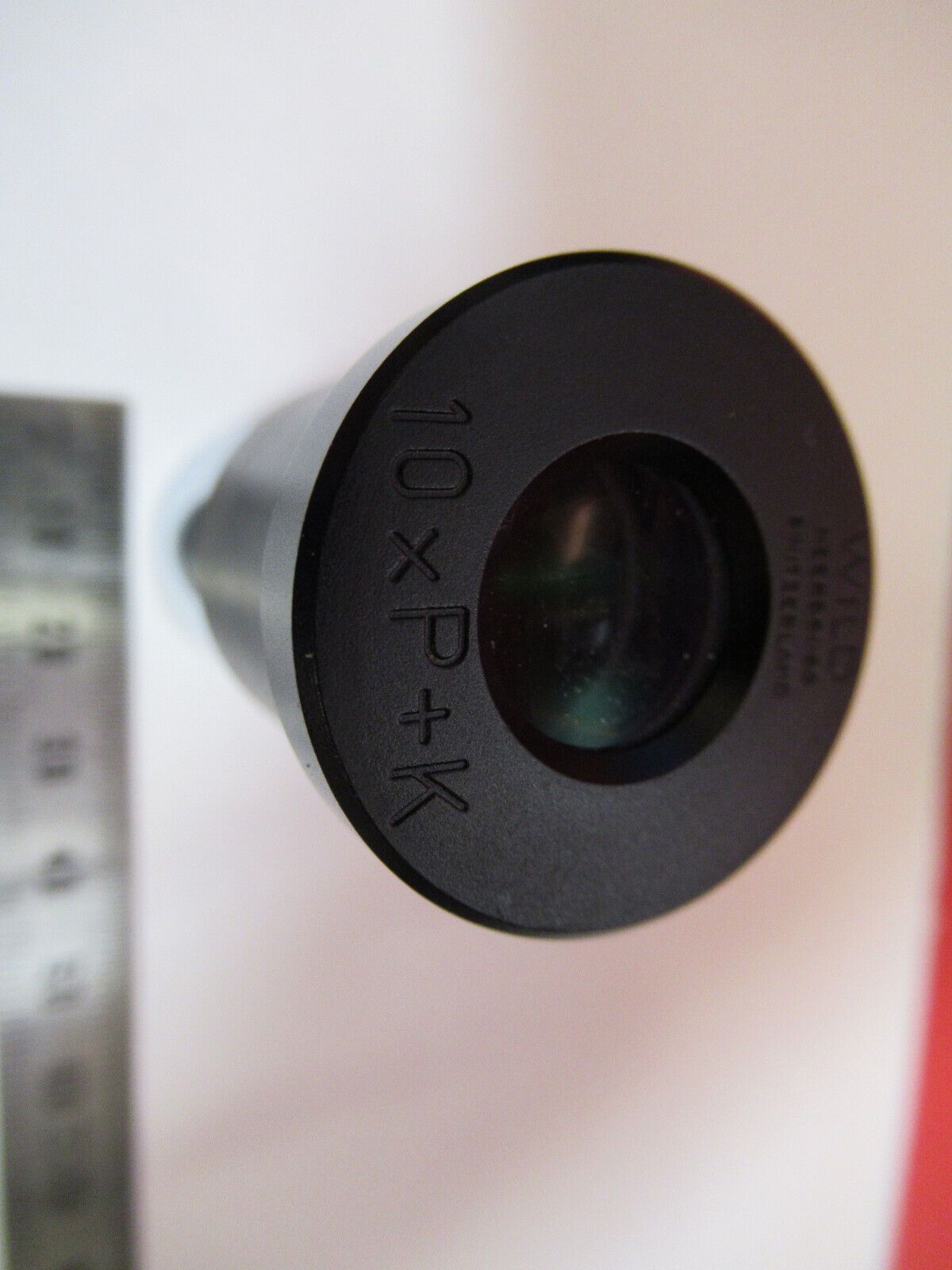 WILD HEERBRUGG SWISS 10xP+K OKULAR-MIKROSKOPTEIL WIE ABGEBILDET Q2-69