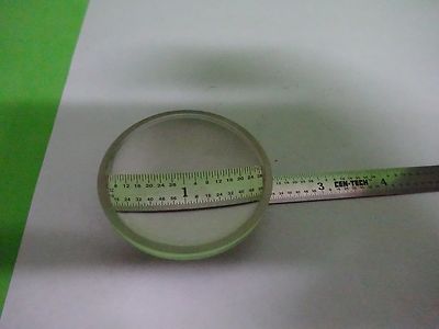 OPTICAL LARGE CONVEX CONCAVE LENS NICE LASER OPTICS AS IS BIN#V7-41