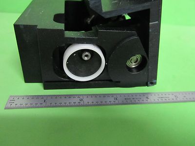 MICROSCOPE PART POLYVAR REICHERT LEICA LENS HOLDER HEAD AS IS BIN#S2-02
