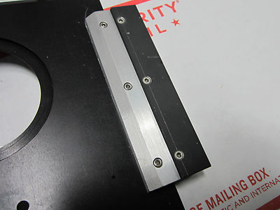 MICROSCOPE PART ZEISS GERMANY iii STAGE MICROMETER WAFER INSPECTION AS IS BIN#27